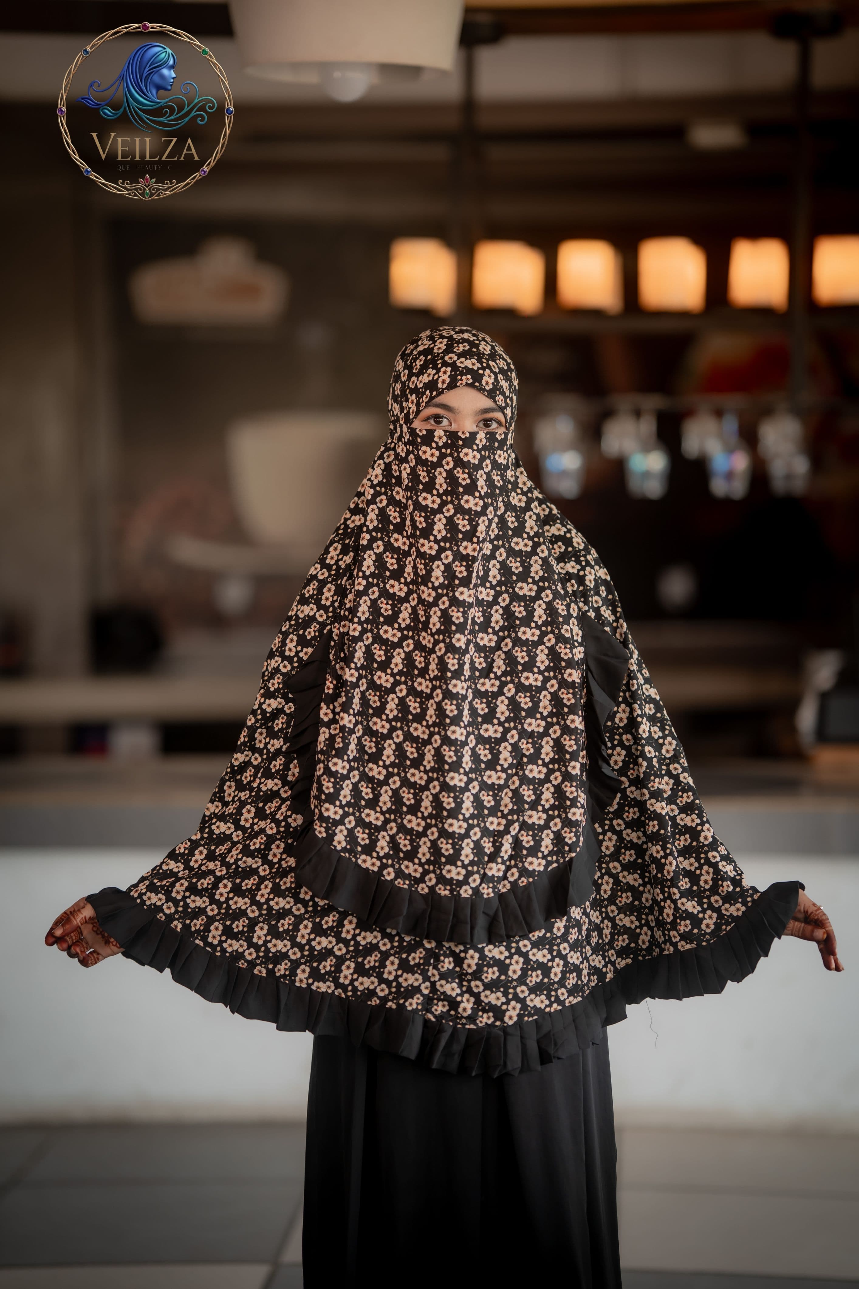 CHERRY BLOOM HIJAB 7
