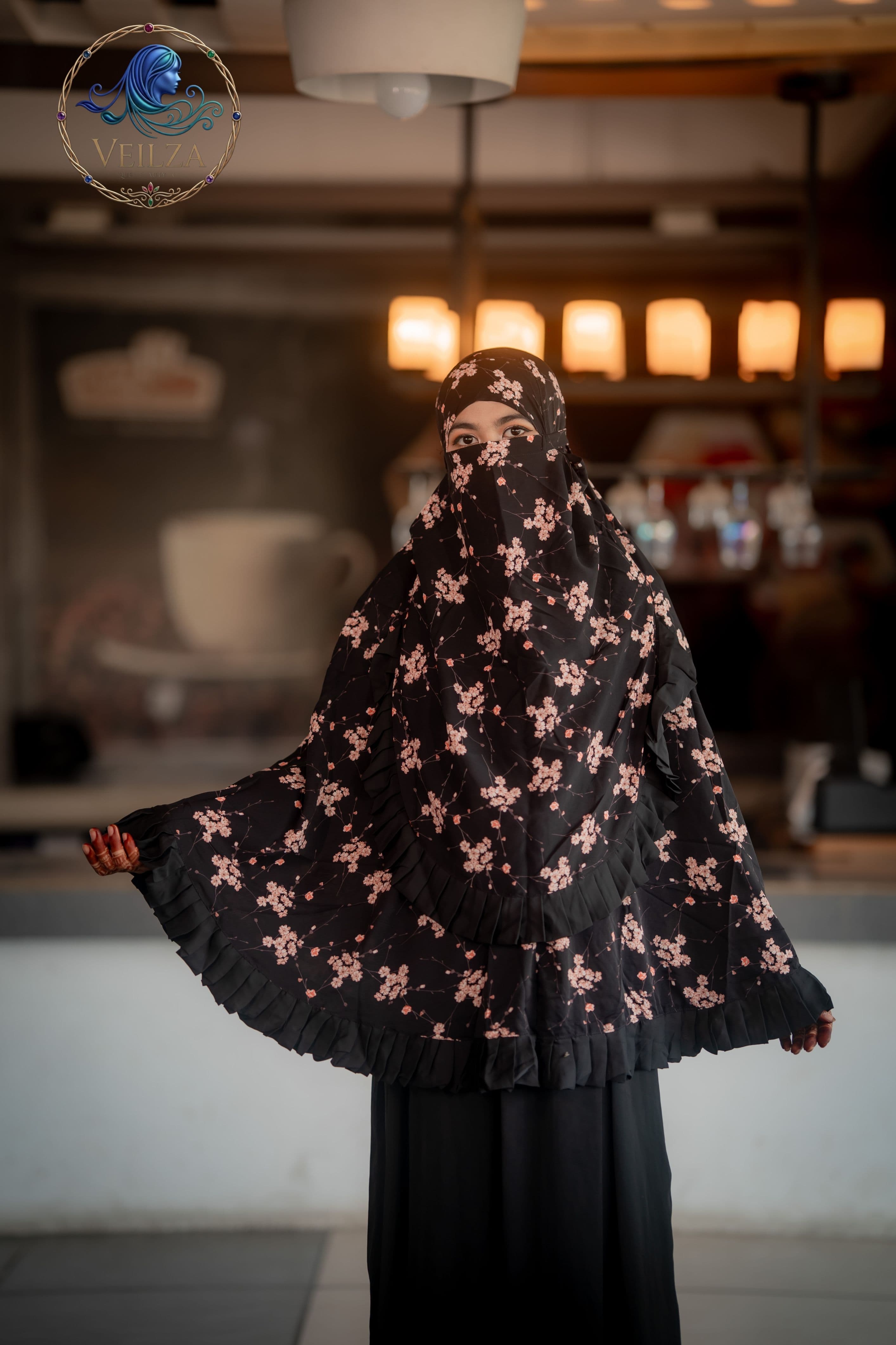 CHERRY BLOOM HIJAB 7