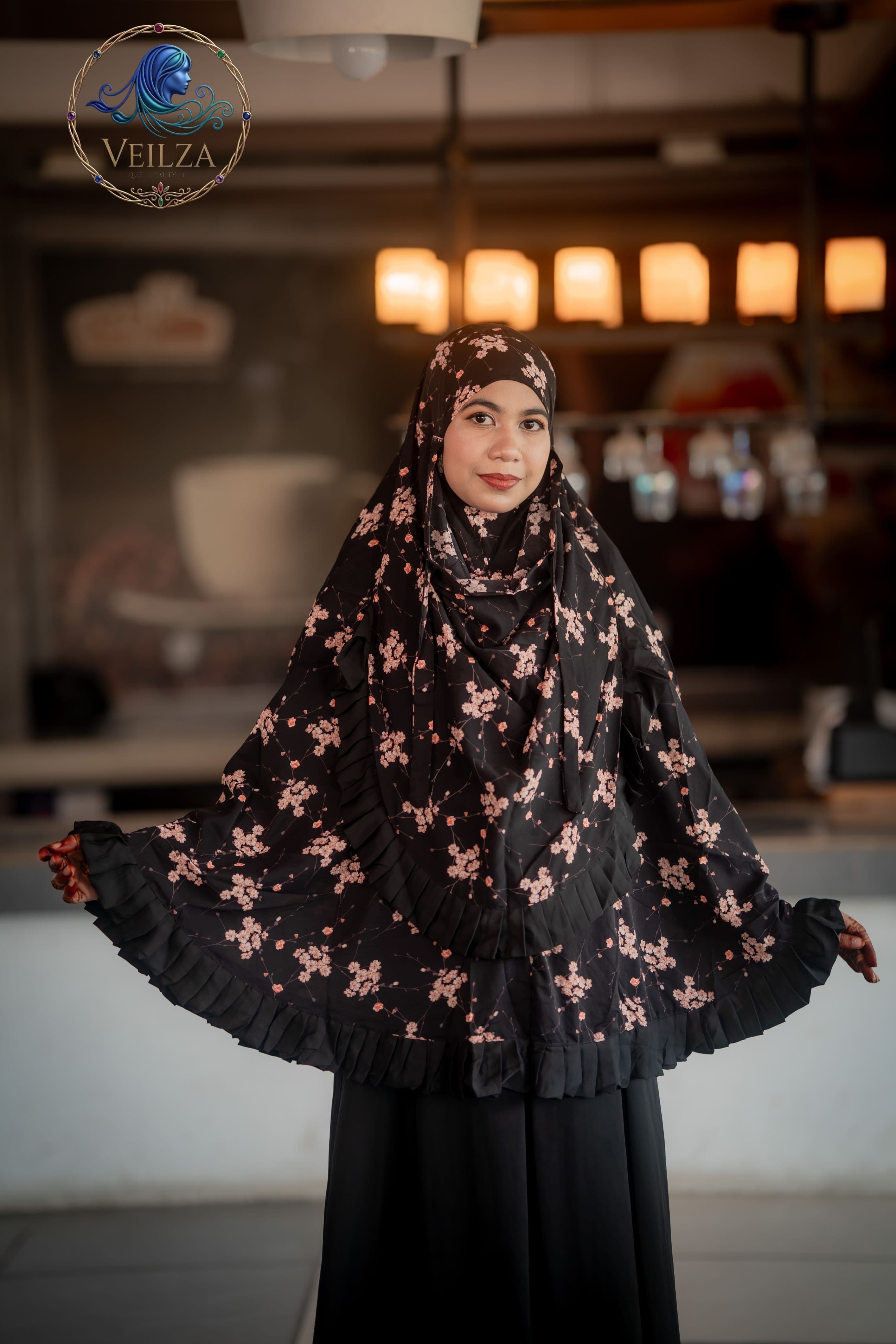 CHERRY BLOOM HIJAB 8