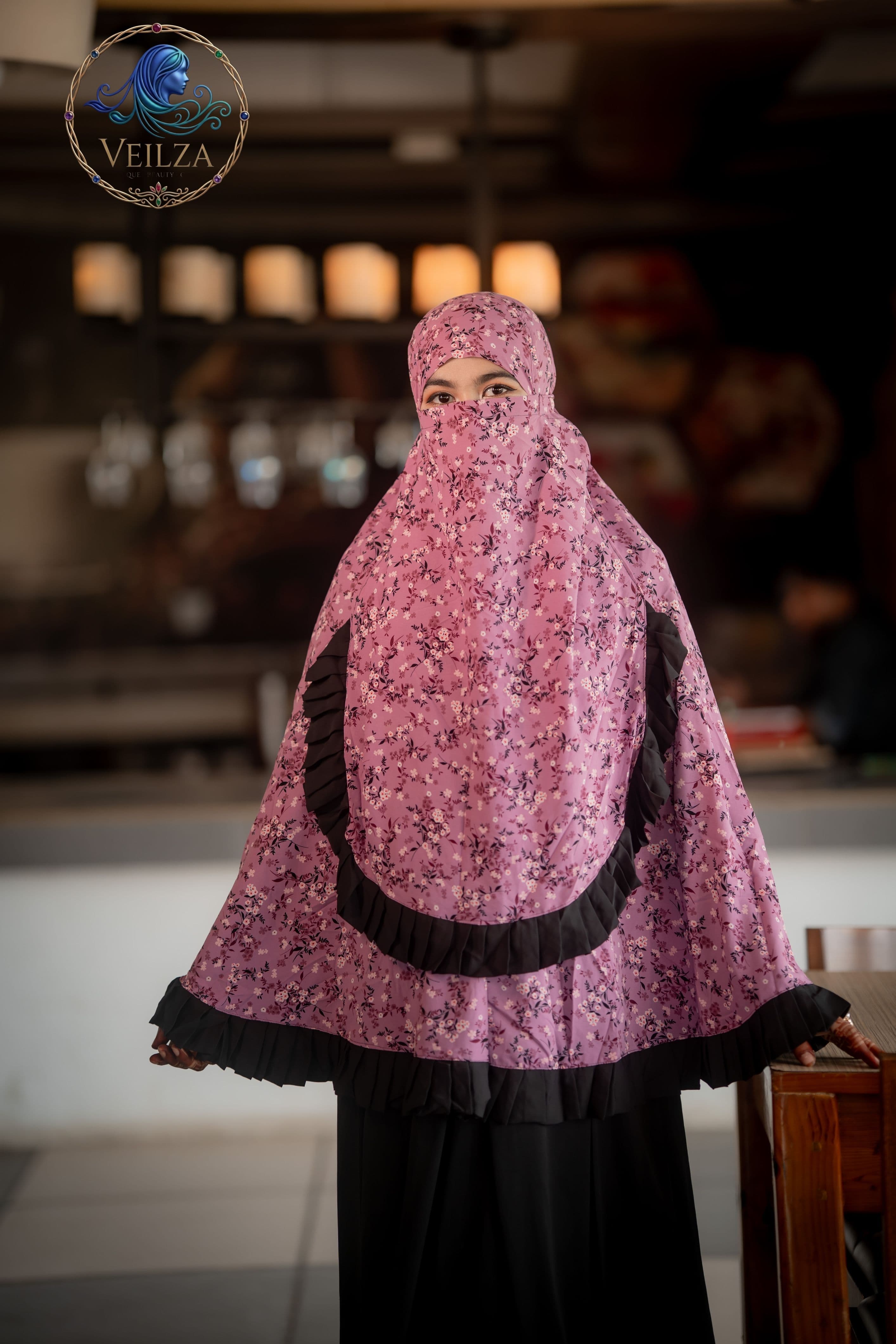 CHERRY BLOOM HIJAB 7