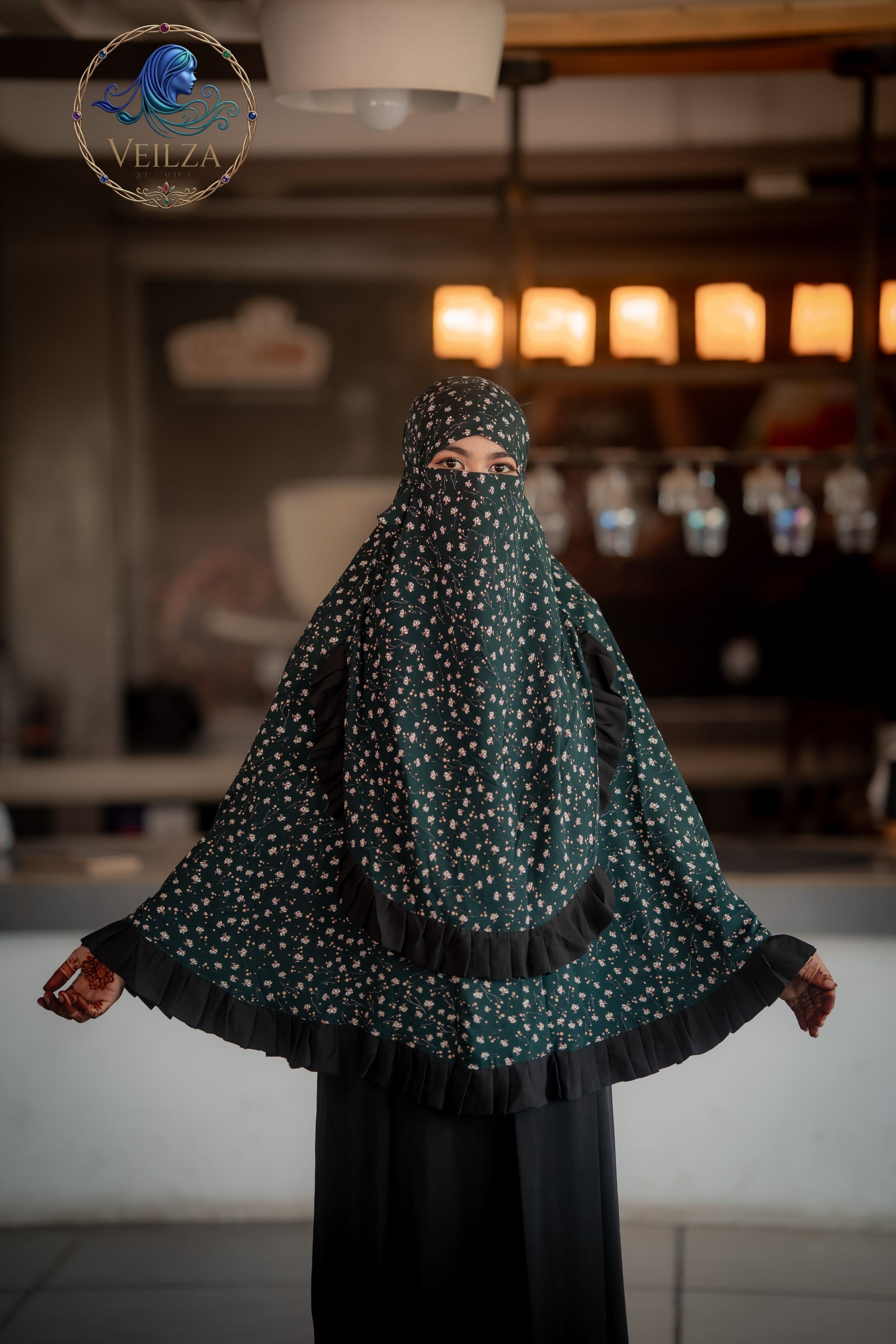 CHERRY BLOOM HIJAB 7