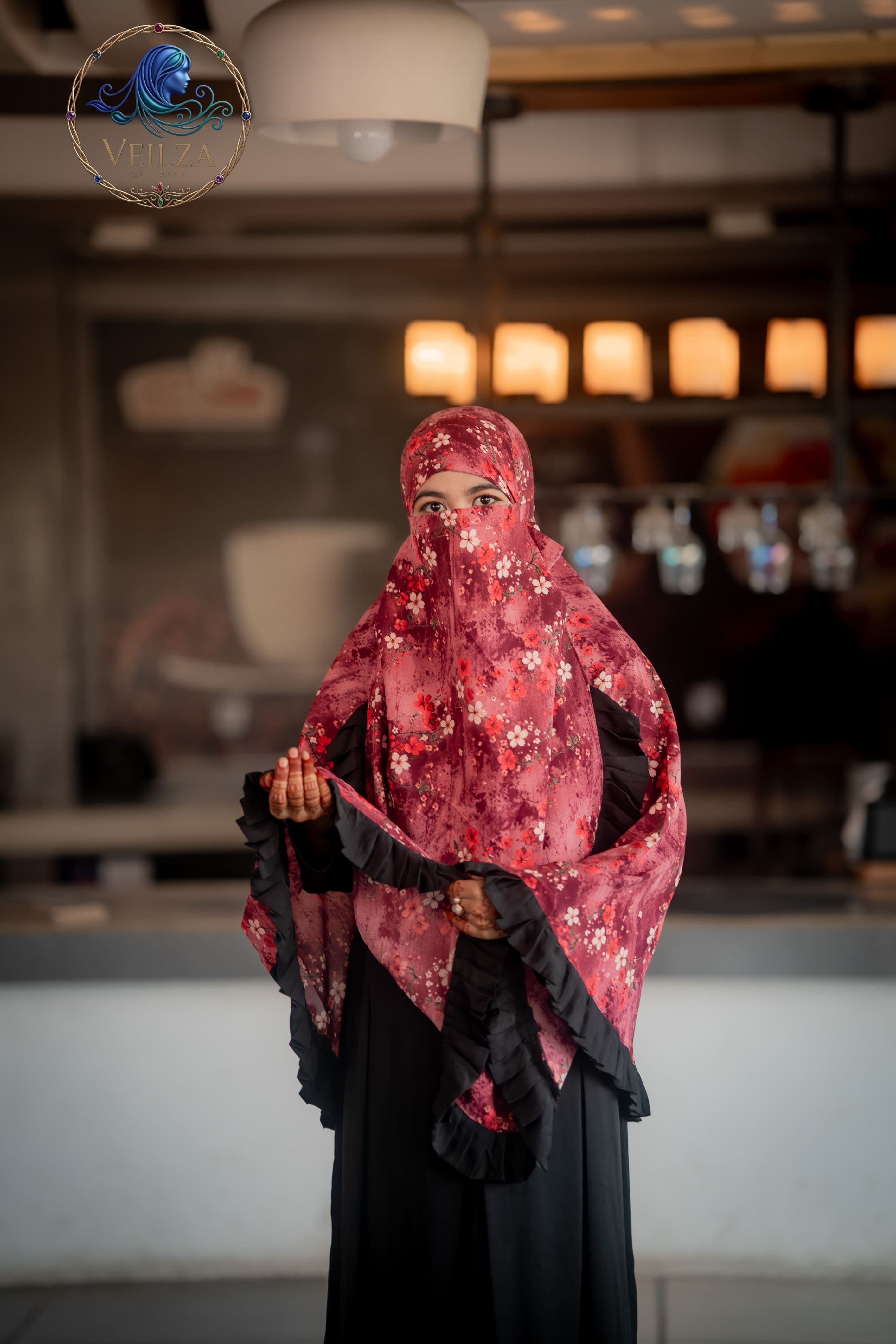 CHERRY BLOOM HIJAB 5