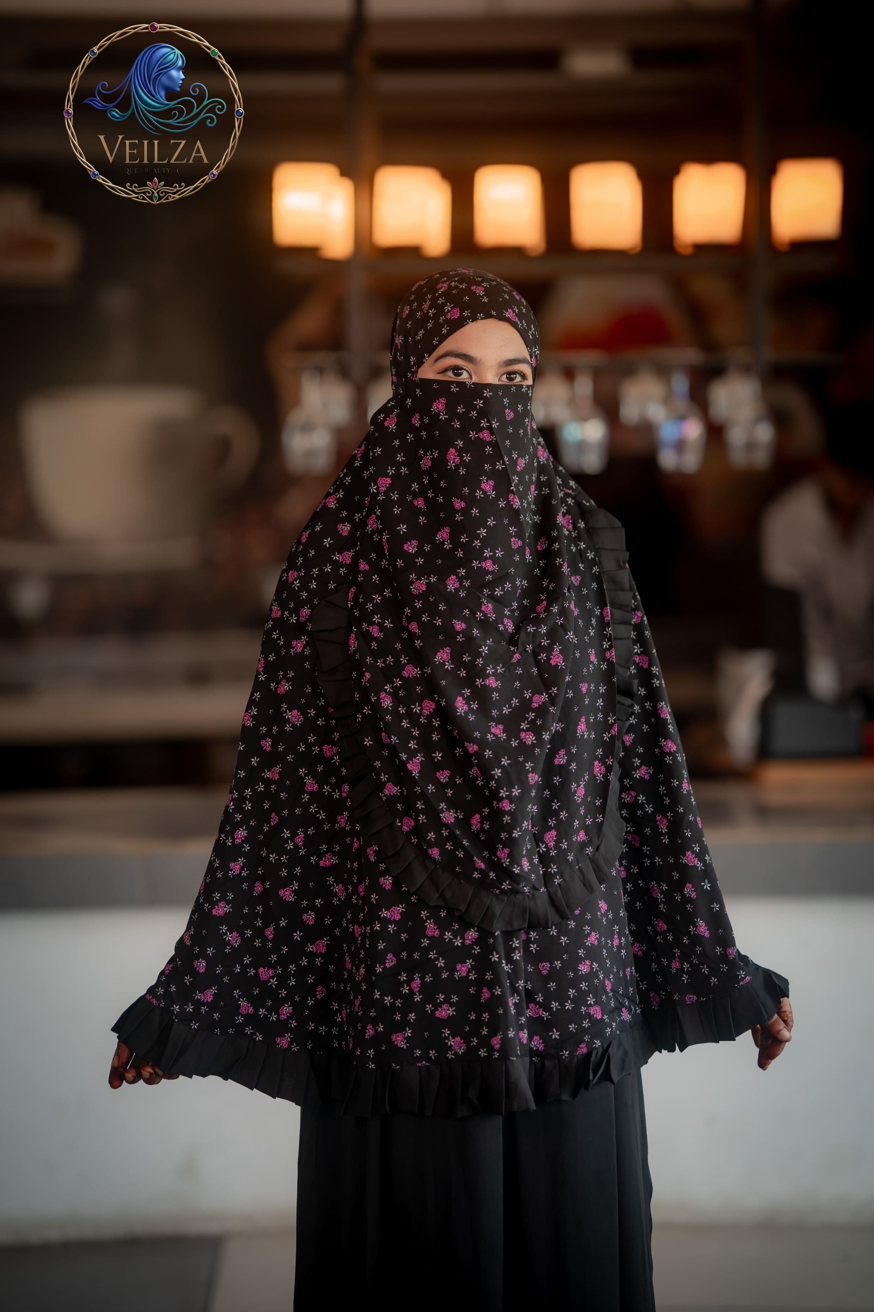 CHERRY BLOOM HIJAB 5