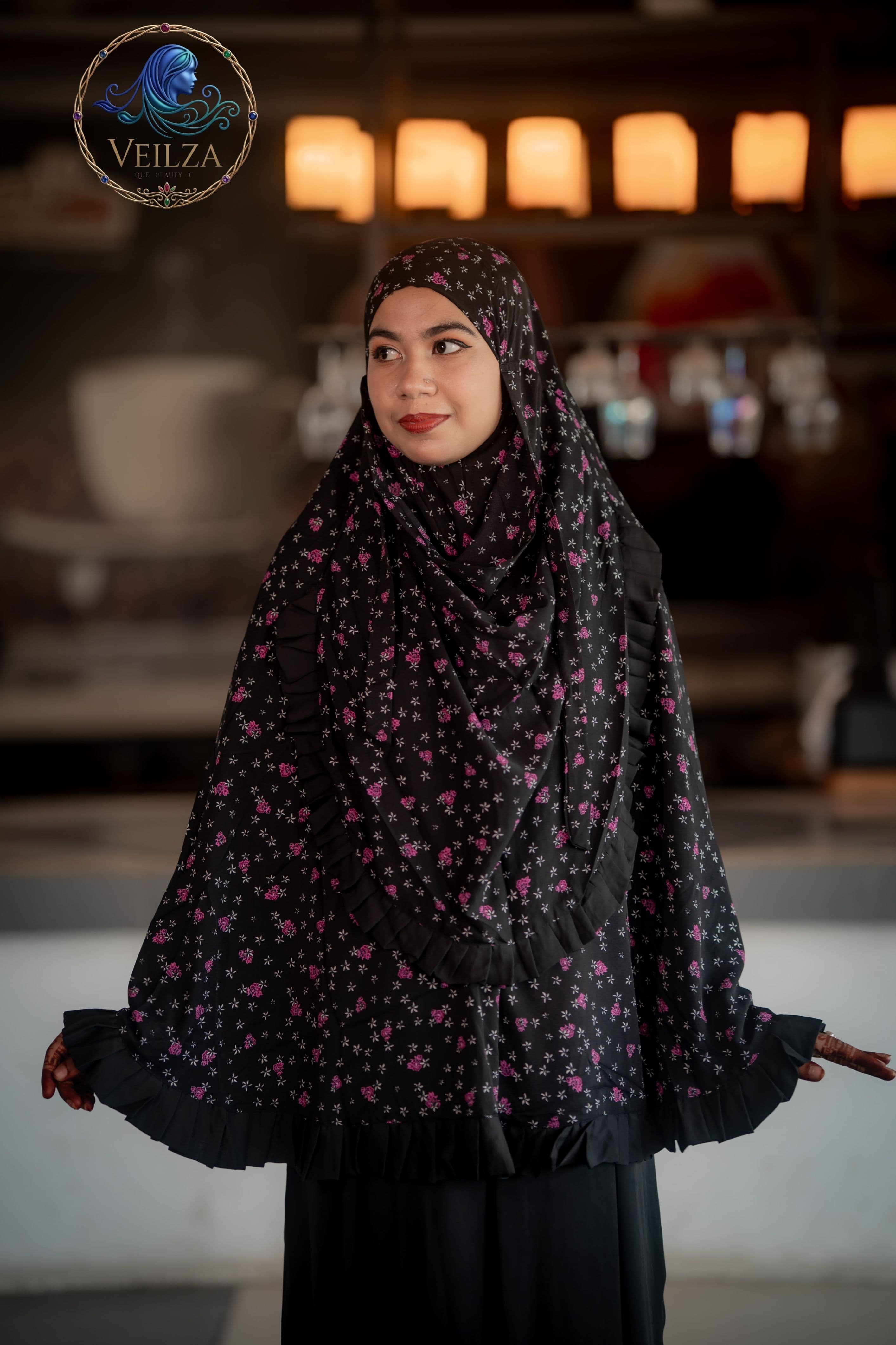 CHERRY BLOOM HIJAB 6