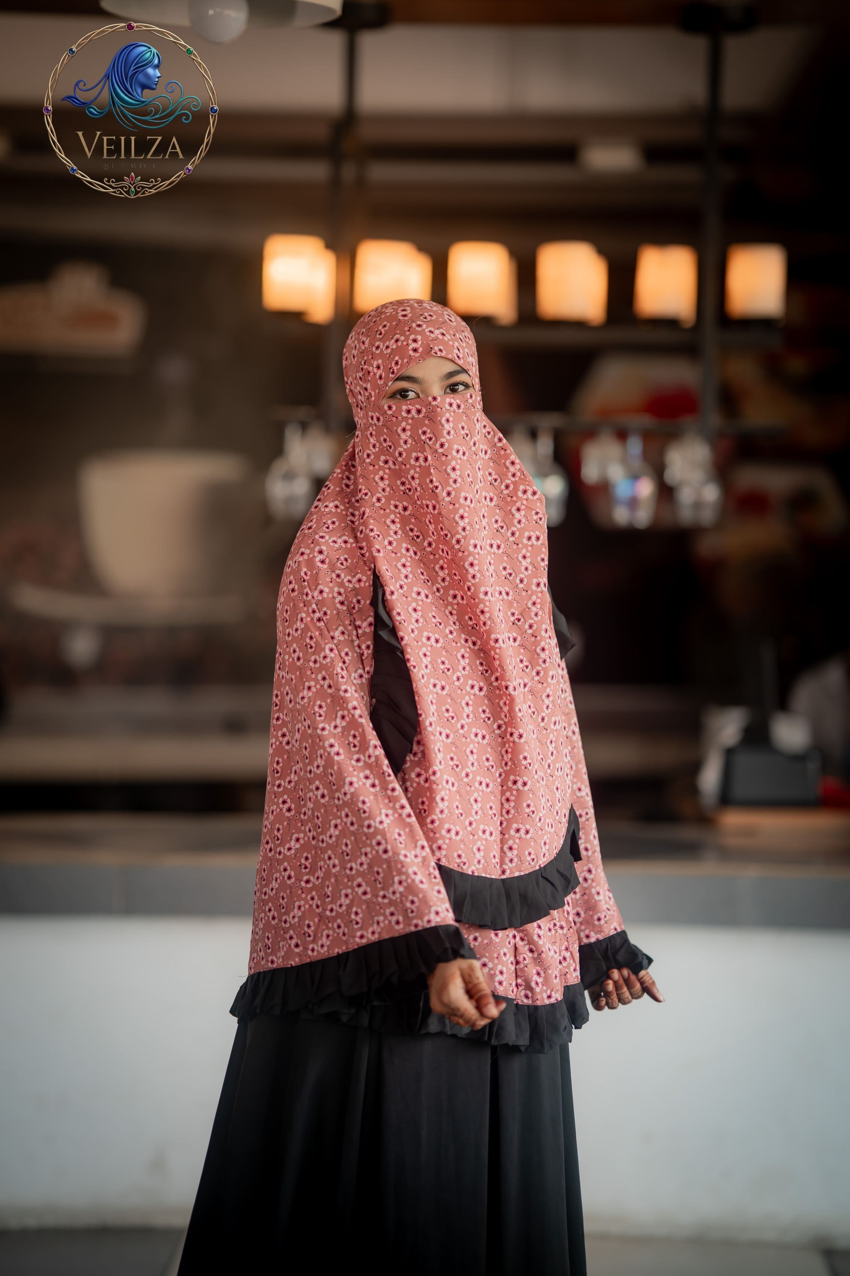 CHERRY BLOOM HIJAB 2
