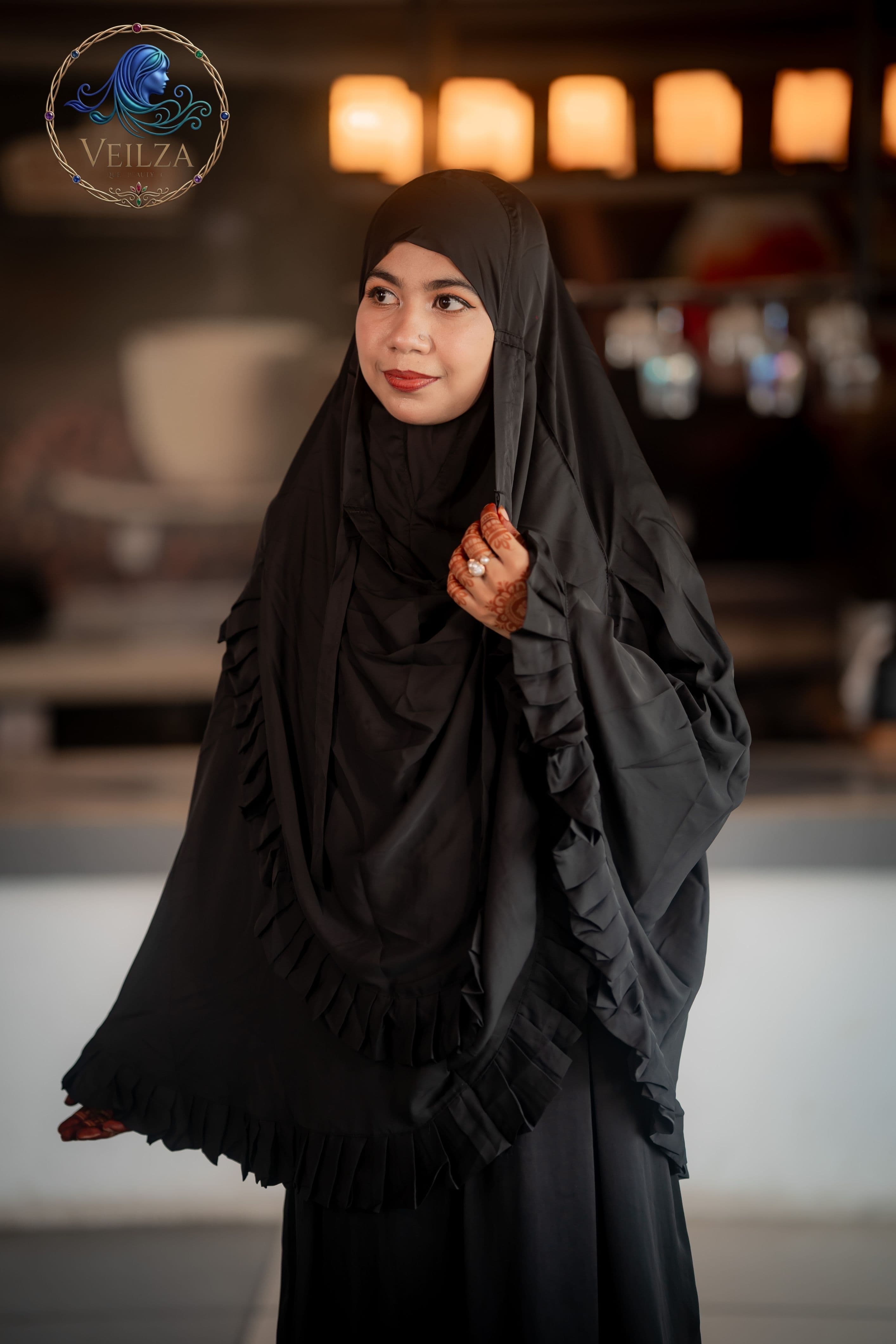 CHERRY BLOOM HIJAB 3