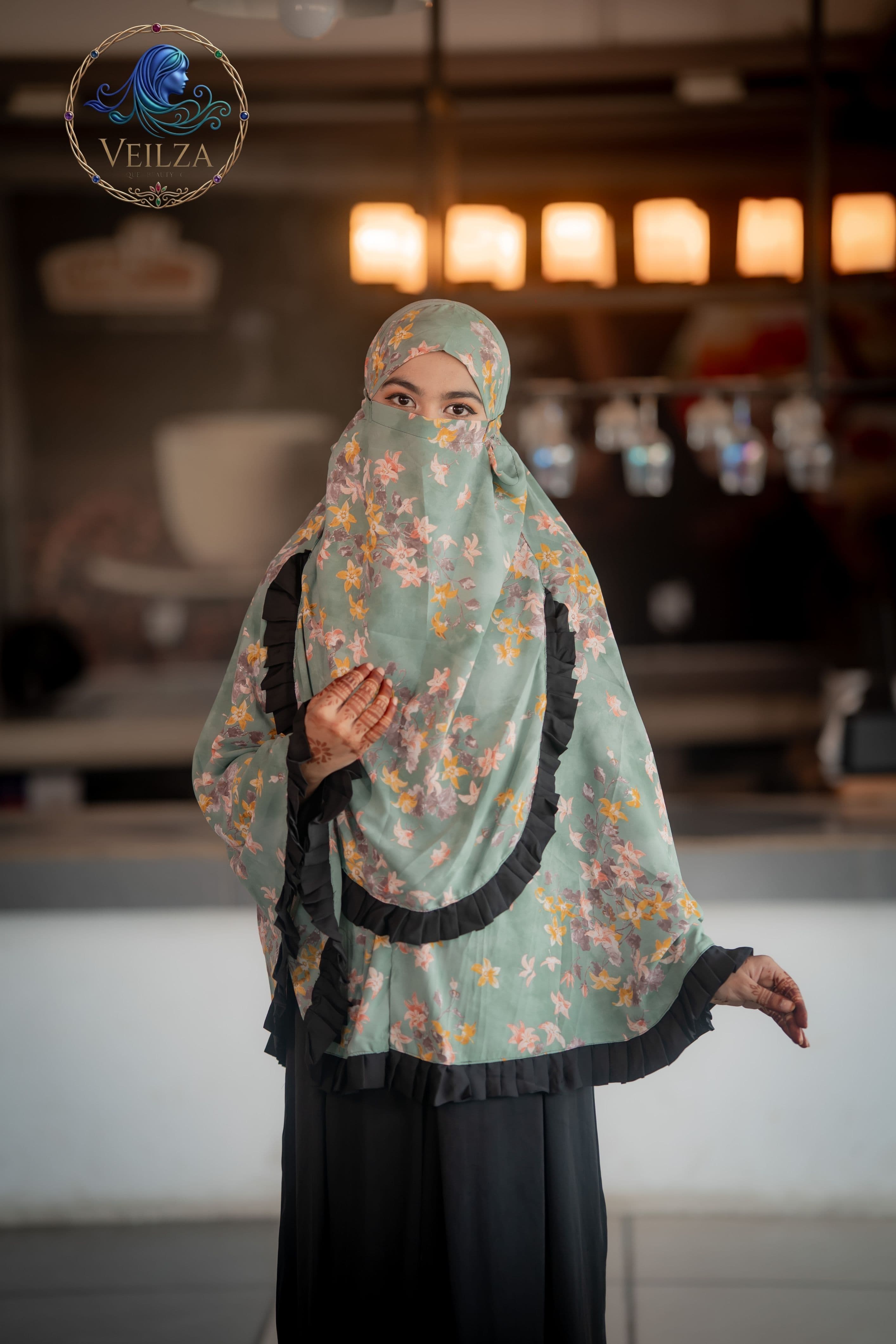 CHERRY BLOOM HIJAB 6