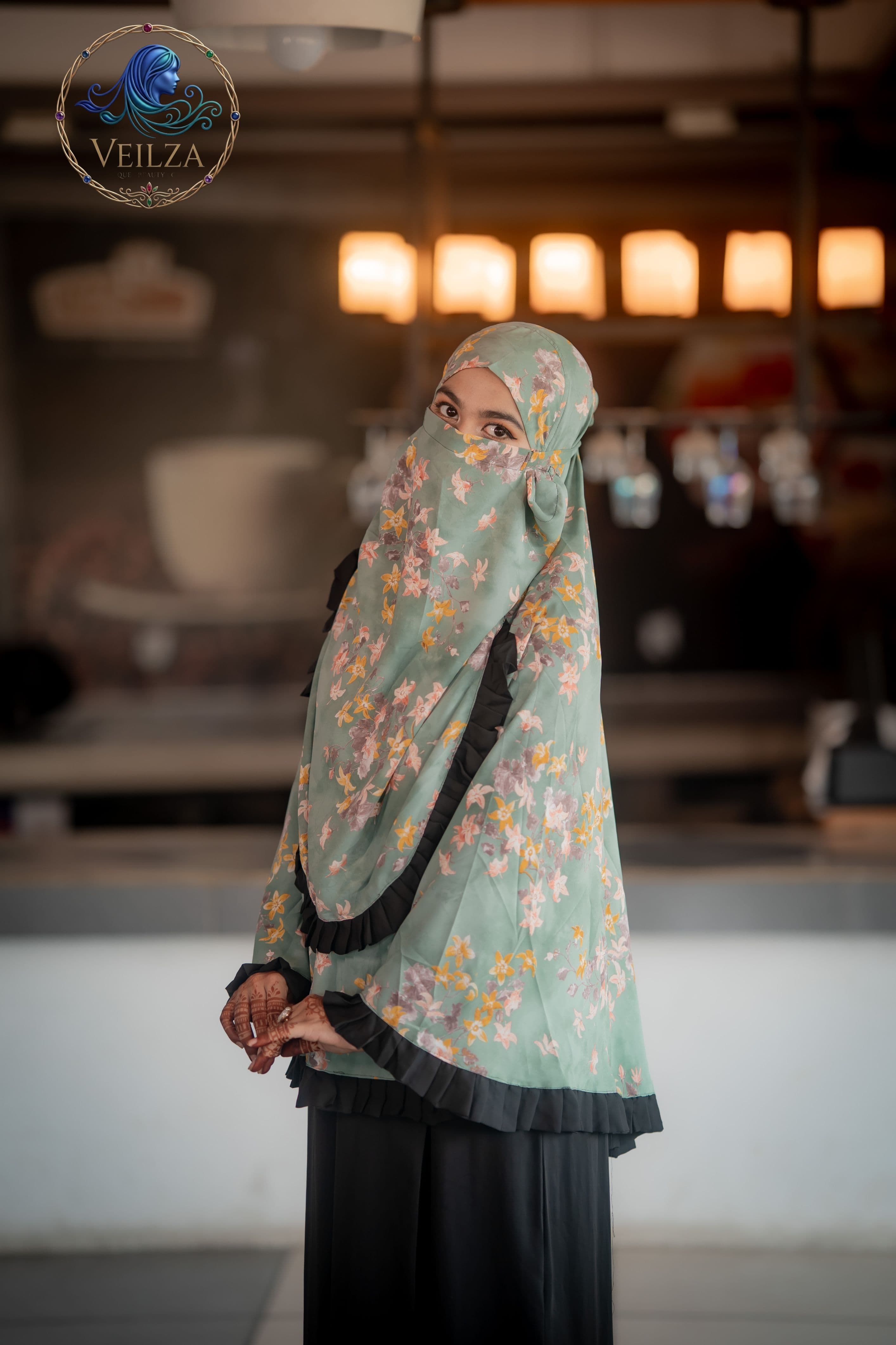 CHERRY BLOOM HIJAB 5