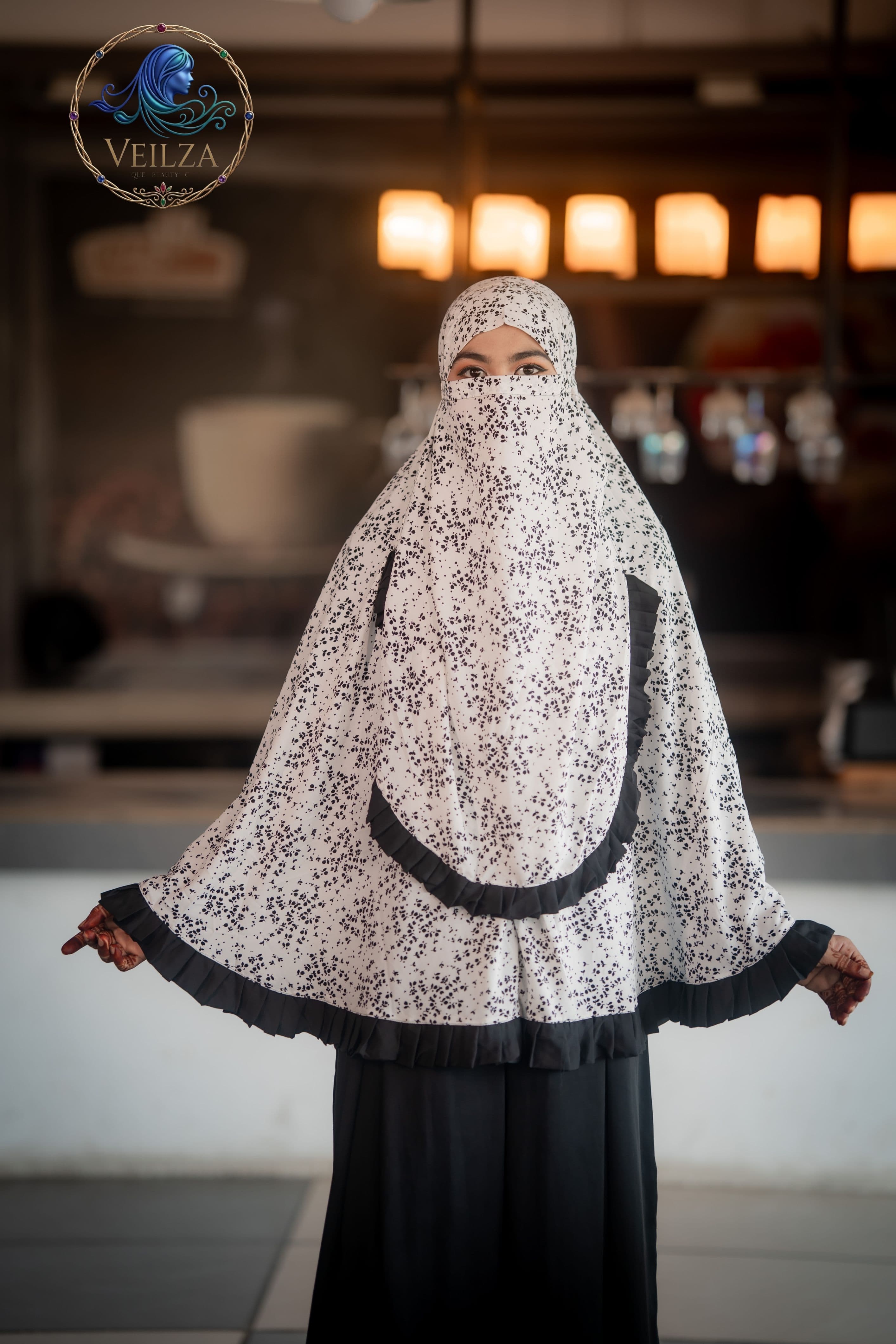 CHERRY BLOOM HIJAB 4