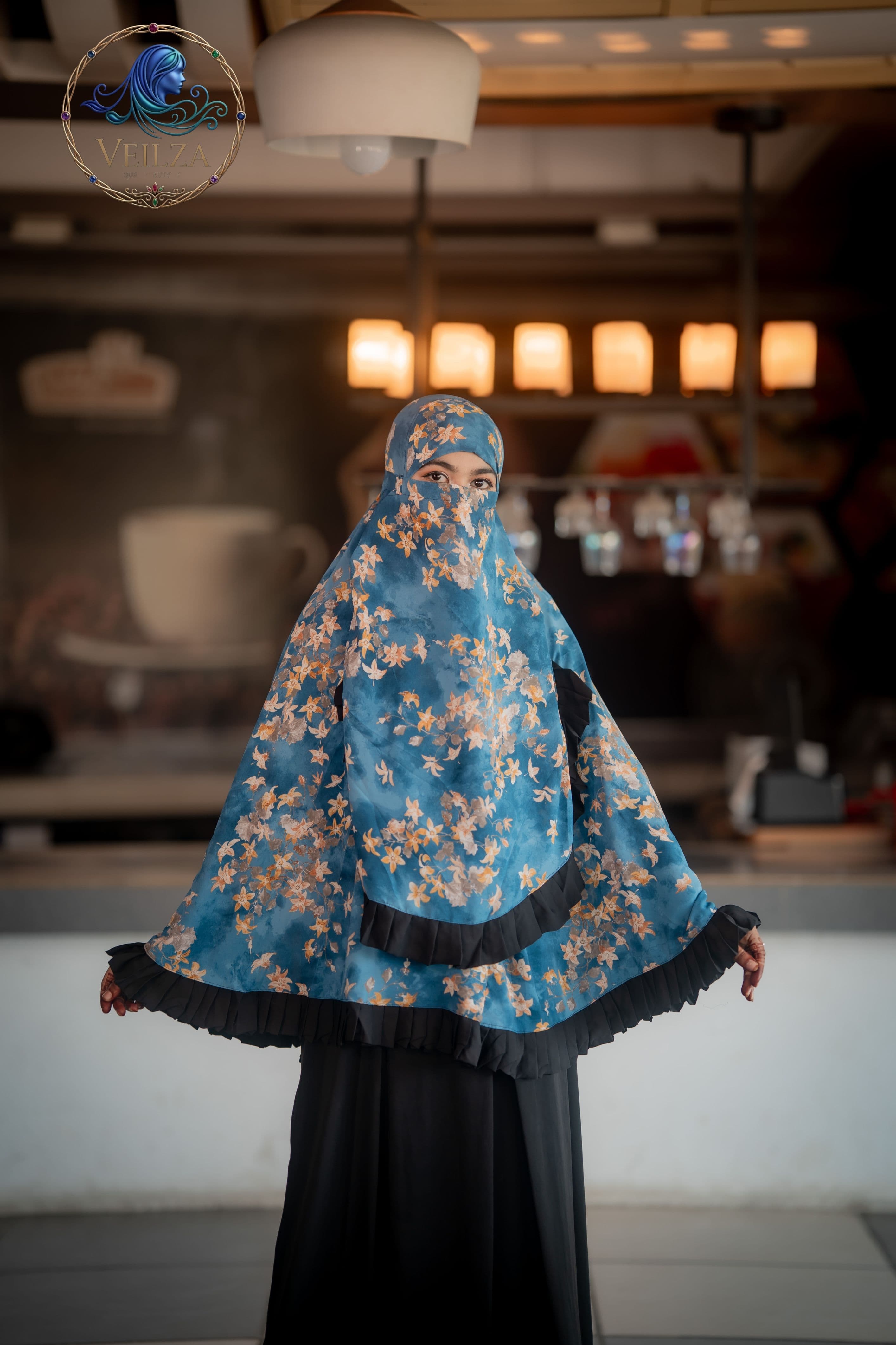 CHERRY BLOOM HIJAB 3