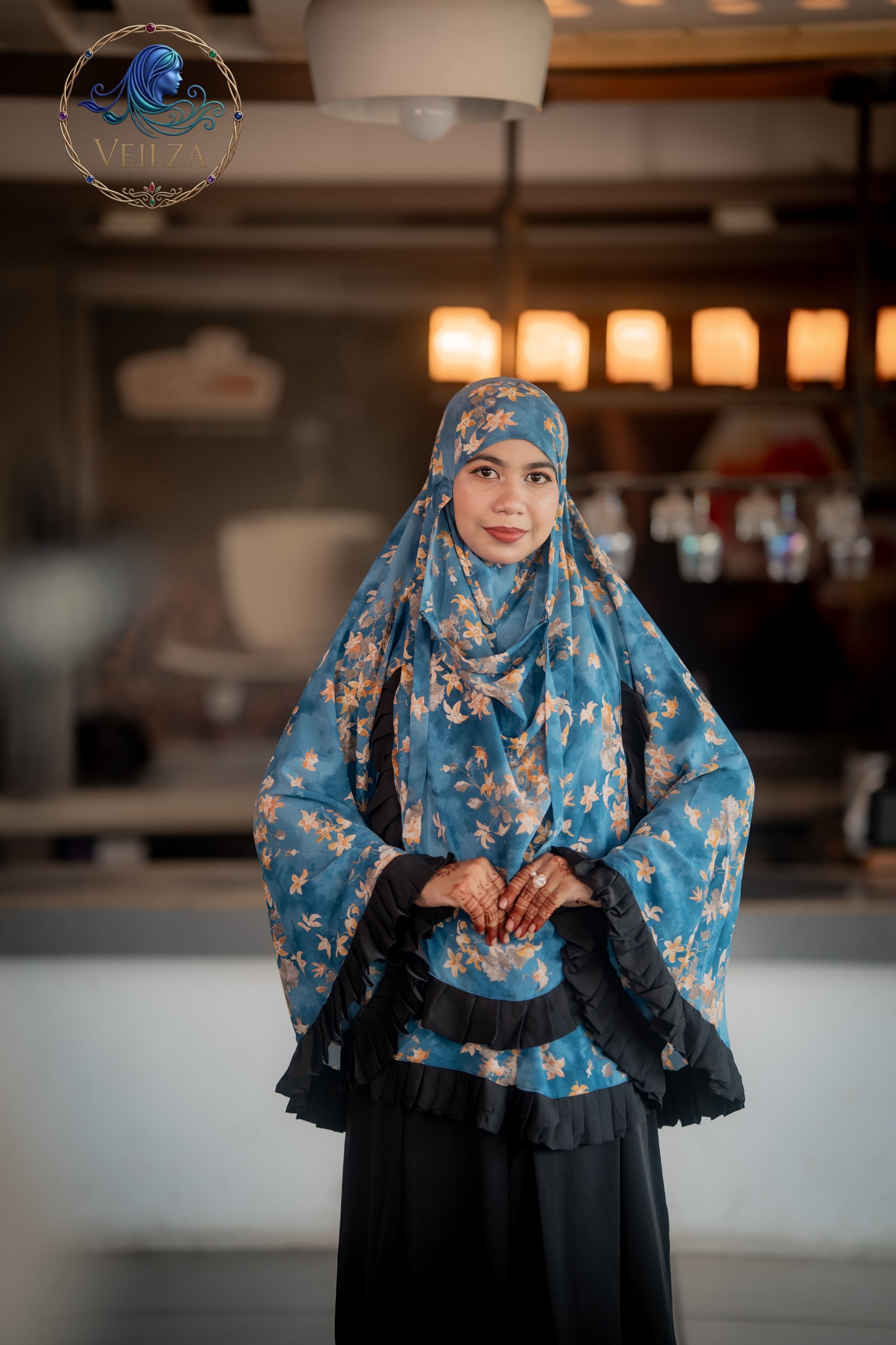 CHERRY BLOOM HIJAB 2